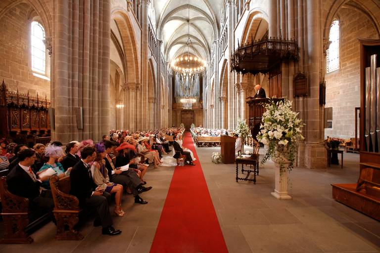 casamento na Catedral de Genebra na Suiça