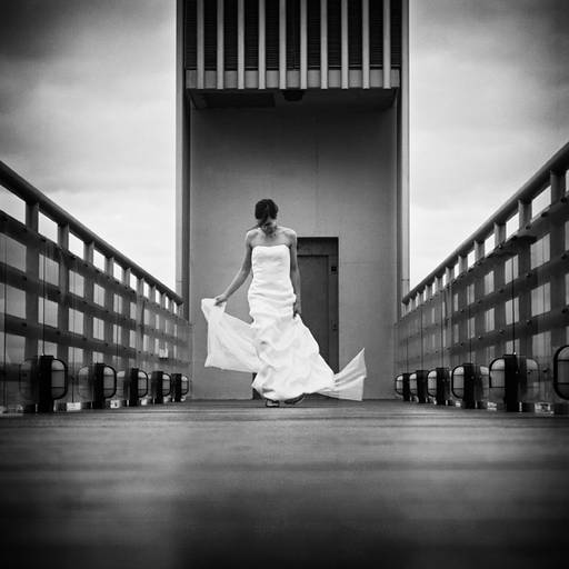 fotografia da noiva em Almada