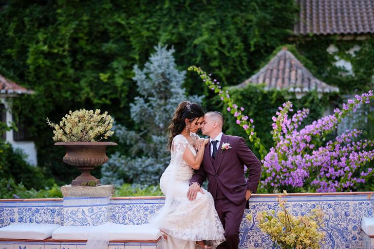 sessão dos noivos na Quinta do Hispanhol em Torres Vedras