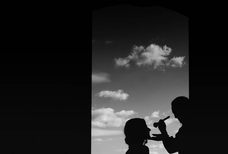 preparação da noiva na Casa da Insua