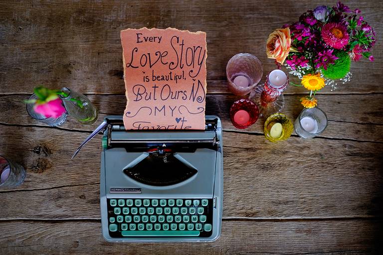 detalhes da decoração de casamento