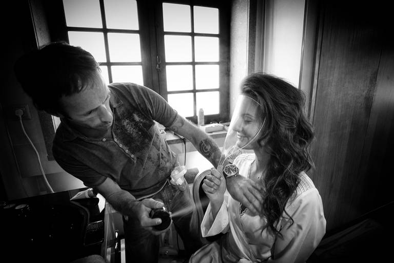 preparação da noiva