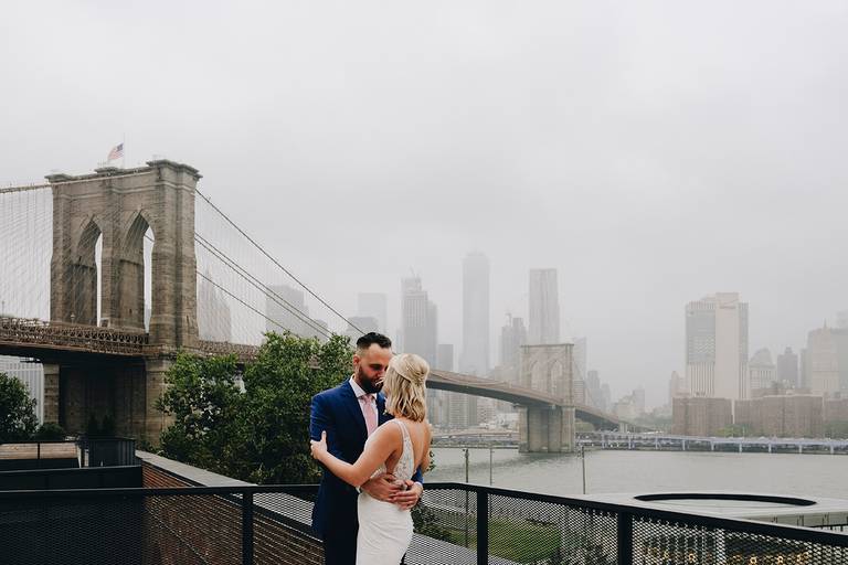 sessão dos noivos em Brooklyn