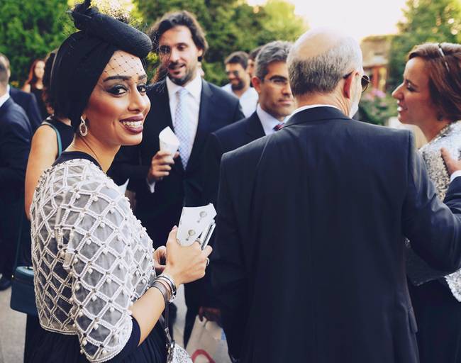 convidada num casamento