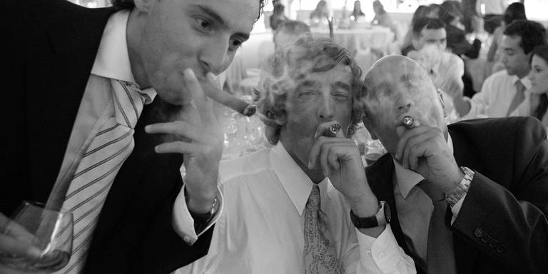 fotografia descontraída dos convidados