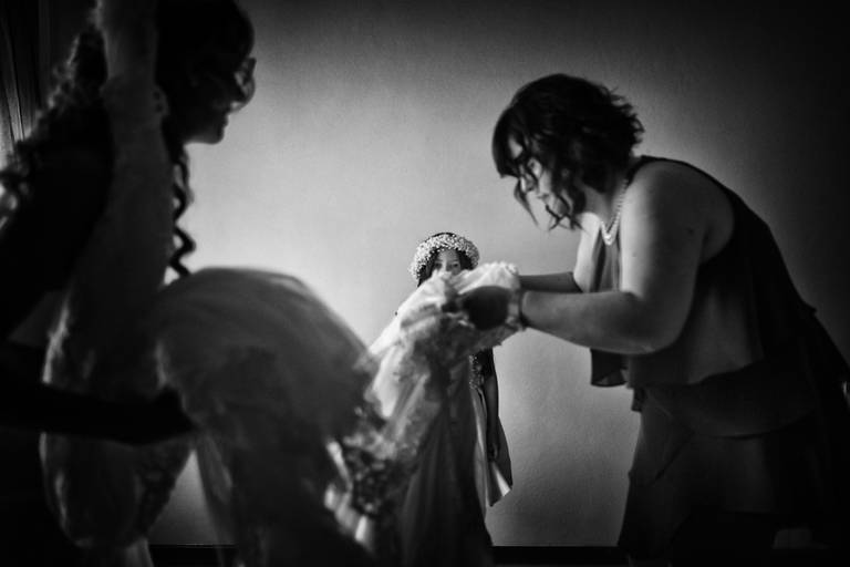 preparação da noiva