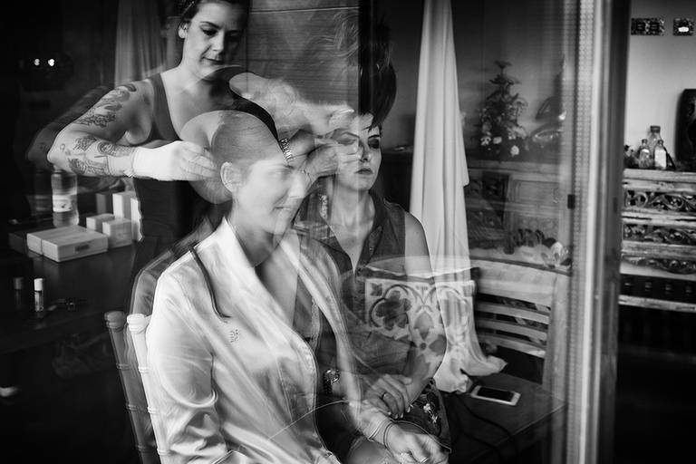 preparação dos noivos