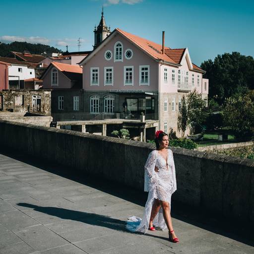 noiva no Ribeira Collection Hotel