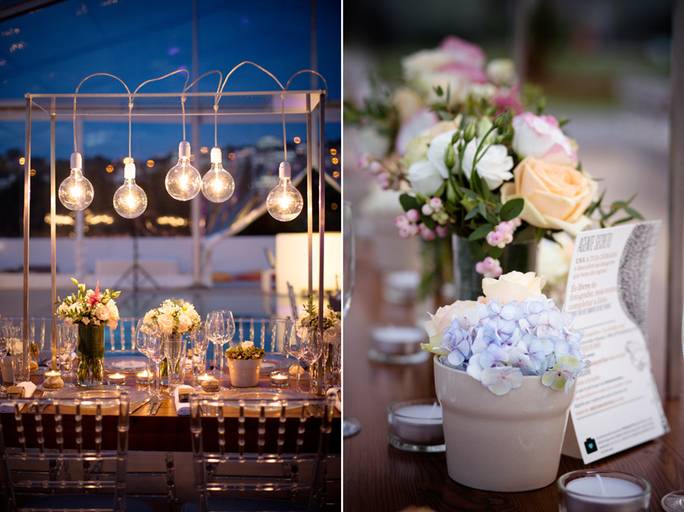 decoração de casamento na torre Bella Porto