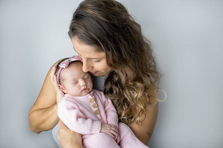 Foto com os pais - Newborn - RJ