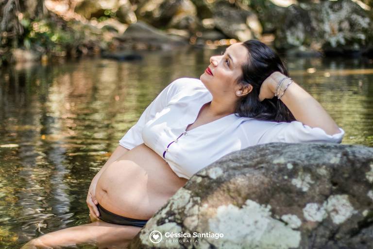 Ensaio Gestante - Penedo 