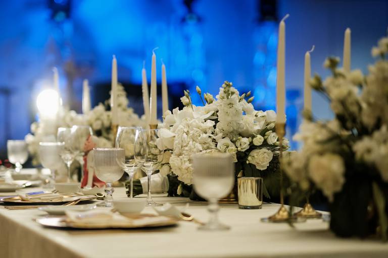 Decoração de Mesa na Quinta das Lágrimas em Coimbra 