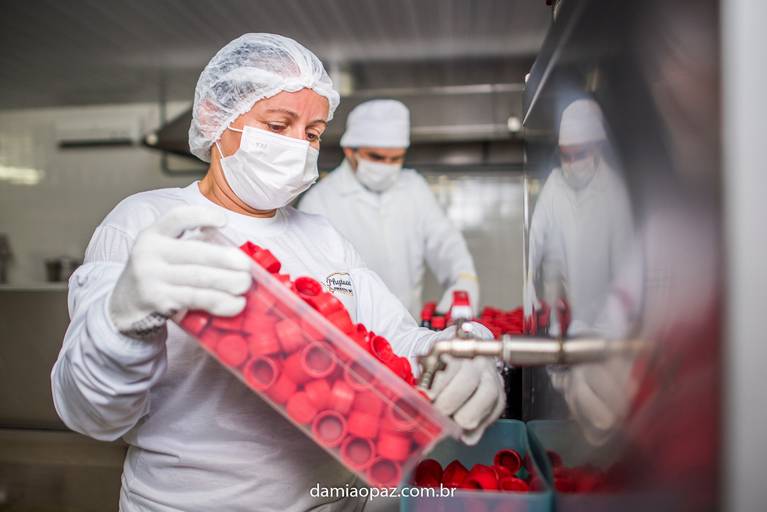 Processo de fabricação da empresa Phytoactive