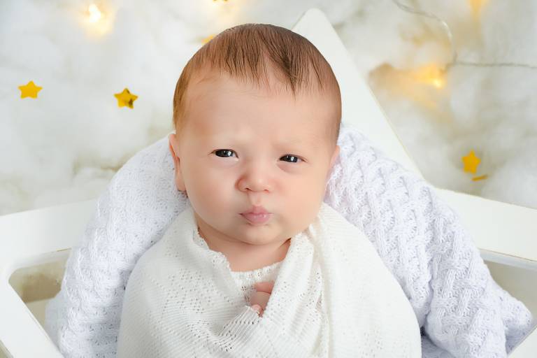 Estrela com luzinhas