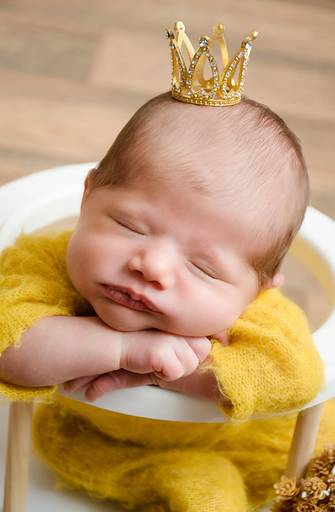 cesto branco com mostarda