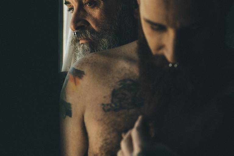 Sessão fotográfica gay 