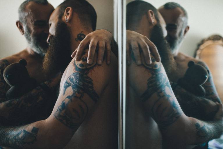 Sessão fotográfica gay 