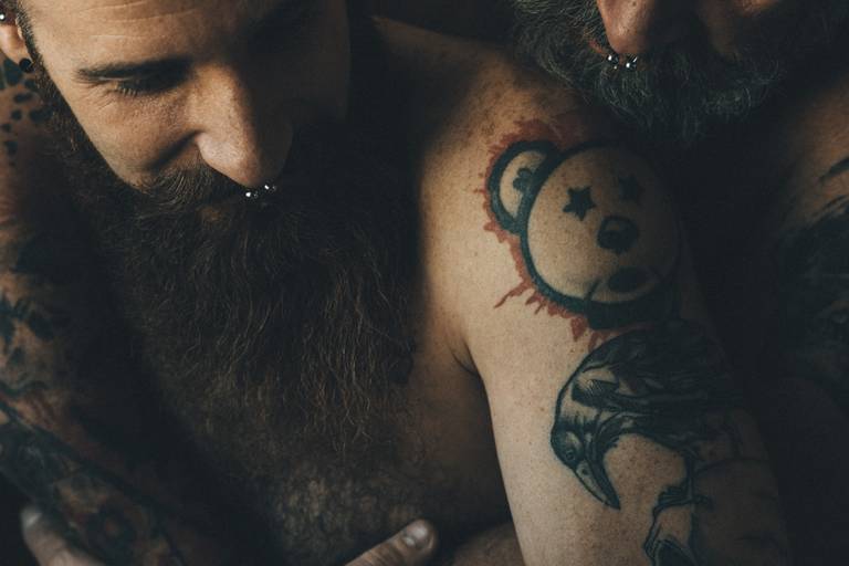 Sessão fotográfica gay 