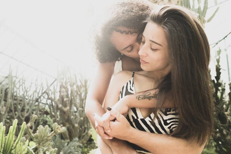 Sessão fotográfica gay