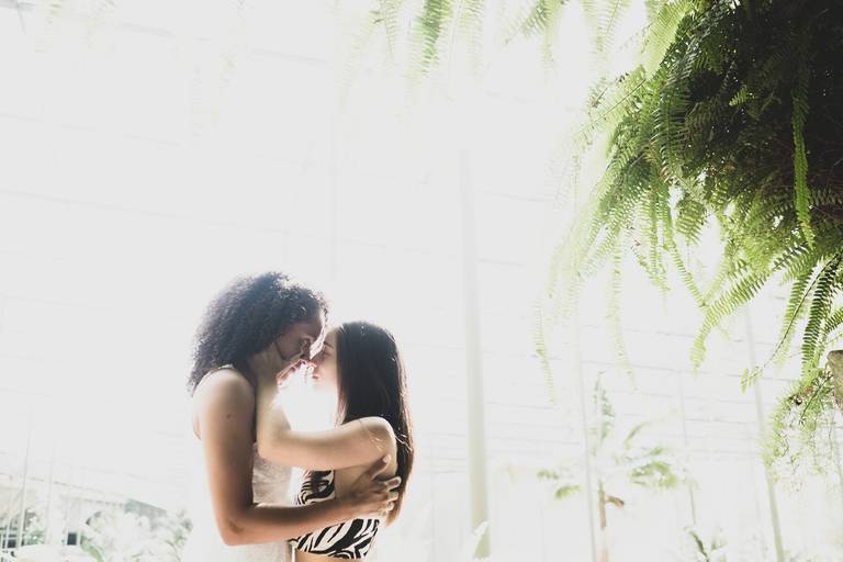 Sessão fotográfica gay