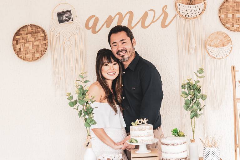 Chá de bebençãos do Benício, feito pelos papais Sílvia Marie e Luis Imai, registrado pela fotógrafa Fabiana Bomfim.