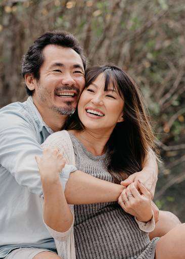 Ensaio do casal Silvinha e Luís à Silvinha e seu Benício na Praia da Ferradurinha, Búzios, pela fotógrafa Fabiana Bomfim.