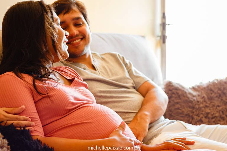 ensaio gestante natural em casa sessão lifestyle gestante rj