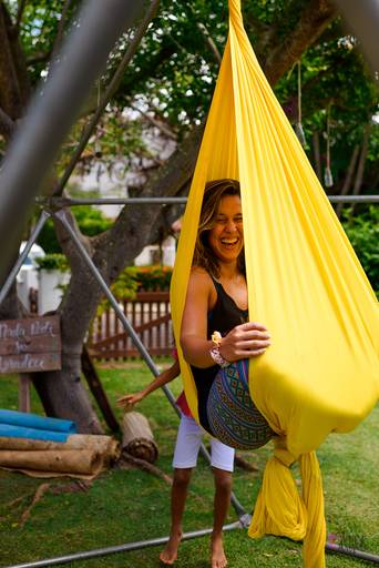 Quadra 6 Lote 5 - 2ª edição em 1 de setembro de 2019 - Alongamento com Andreza Bastos.