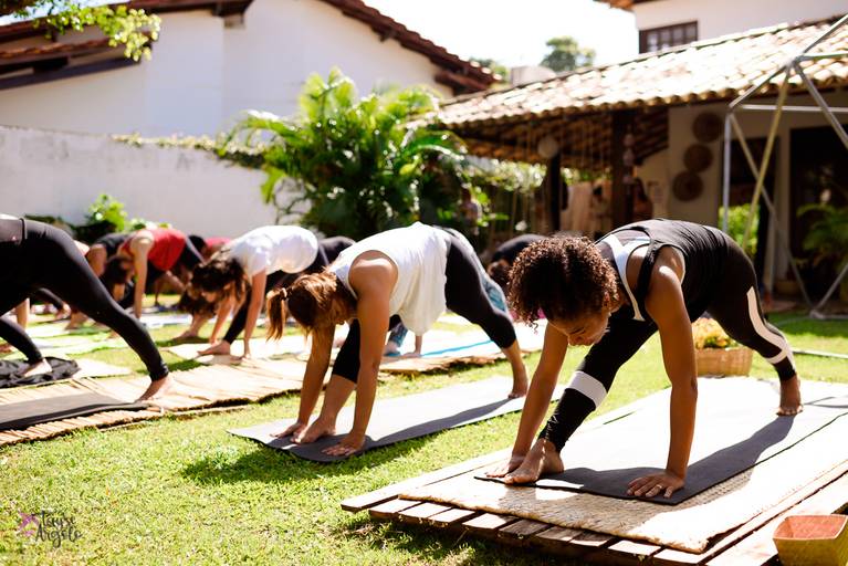 Quadra 6 Lote 5 - 2ª edição em 1 de setembro de 2019 - Alongamento com Andreza Bastos.