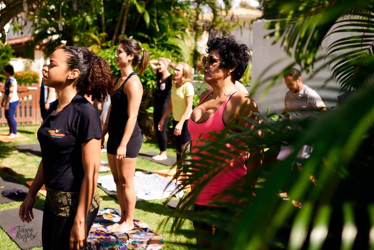 Quadra 6 Lote 5 - 2ª edição em 1 de setembro de 2019 - Alongamento com Andreza Bastos.