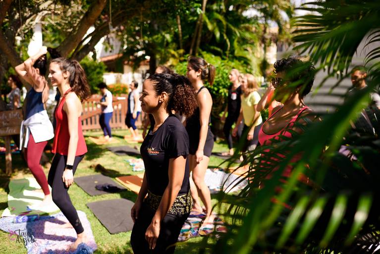 Quadra 6 Lote 5 - 2ª edição em 1 de setembro de 2019 - Alongamento com Andreza Bastos.