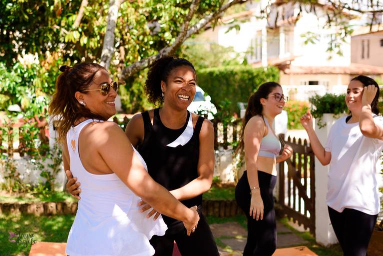 Quadra 6 Lote 5 - 2ª edição em 1 de setembro de 2019 - Alongamento com Andreza Bastos.