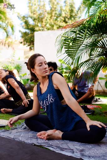 Quadra 6 Lote 5 - 2ª edição em 1 de setembro de 2019 - Alongamento com Andreza Bastos.