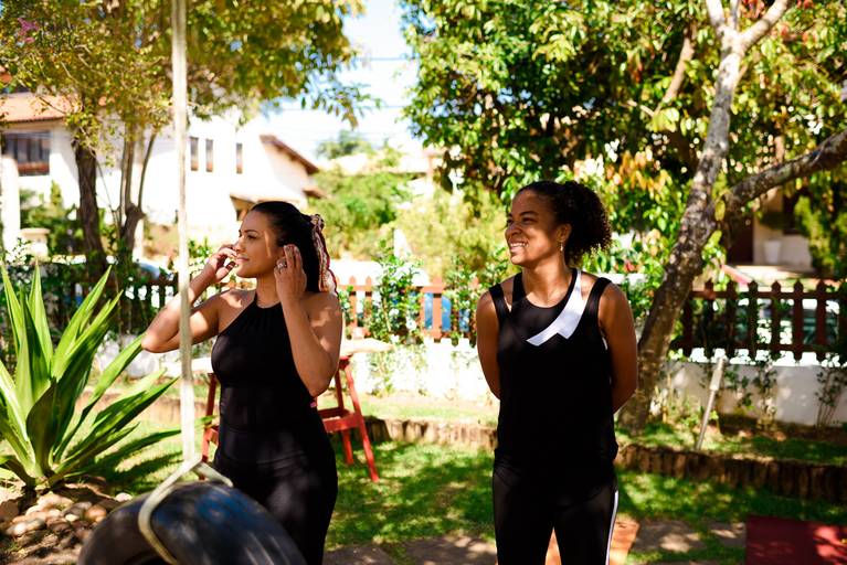 Quadra 6 Lote 5 - 2ª edição em 1 de setembro de 2019 - Alongamento com Andreza Bastos.