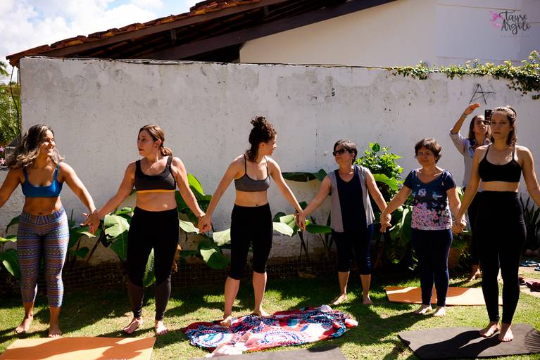 Quadra 6 Lote 5 - 2ª edição em 1 de setembro de 2019 - Alongamento com Andreza Bastos.