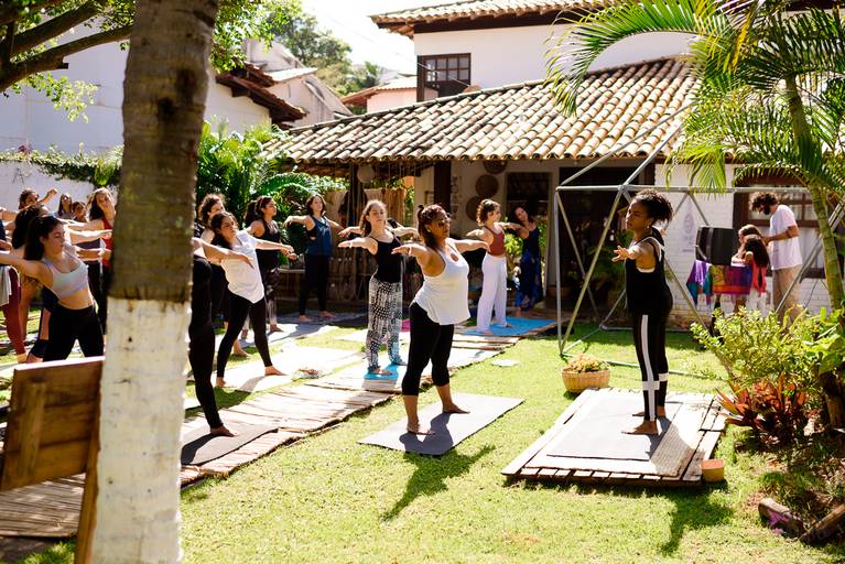 Quadra 6 Lote 5 - 2ª edição em 1 de setembro de 2019 - Alongamento com Andreza Bastos.