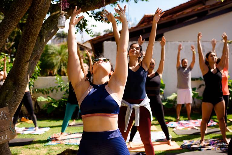 Quadra 6 Lote 5 - 2ª edição em 1 de setembro de 2019 - Alongamento com Andreza Bastos.