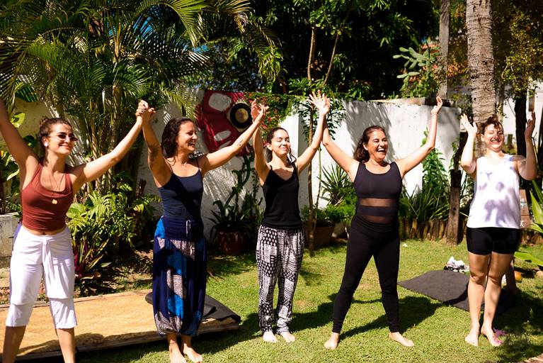 Quadra 6 Lote 5 - 2ª edição em 1 de setembro de 2019 - Alongamento com Andreza Bastos.