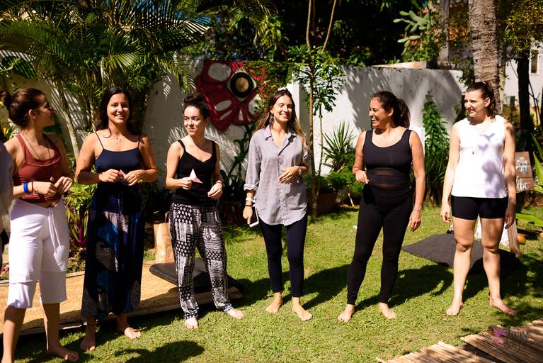 Quadra 6 Lote 5 - 2ª edição em 1 de setembro de 2019 - Alongamento com Andreza Bastos.