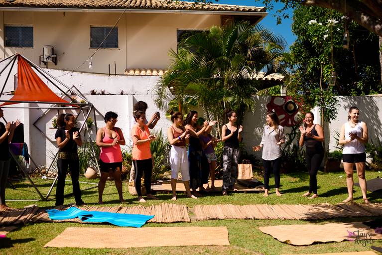 Quadra 6 Lote 5 - 2ª edição em 1 de setembro de 2019 - Alongamento com Andreza Bastos.