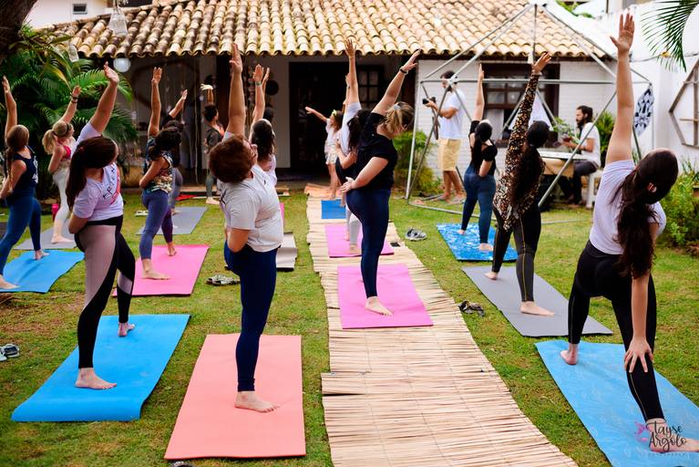 Quadra 6 Lote 5 - 1ª edição em 28 de julho de 2019 - Yoga com Thais Khoury.