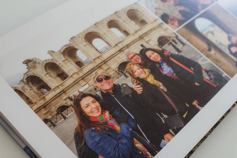 álbum de viagem personalizado Provence