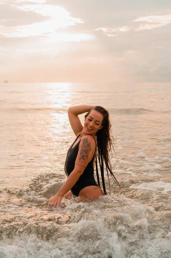 ensaio feminino na praia