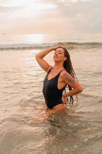 ensaio feminino na praia