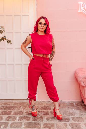 ensaio feminino look rosa no rosa rose guarapuava - pr