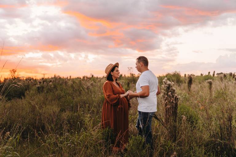 ensaio gestante natureza