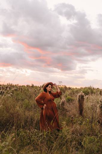 ensaio gestante natureza