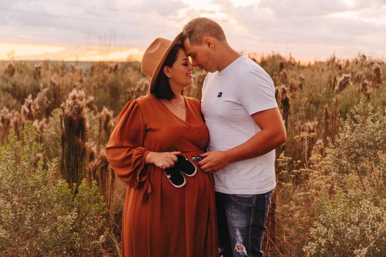 ensaio gestante natureza