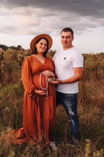 ensaio gestante natureza