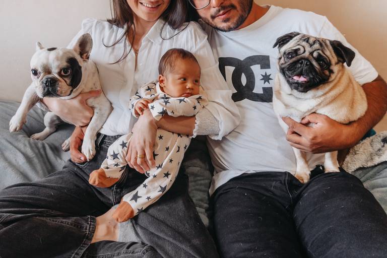 ensaio newborn em casa